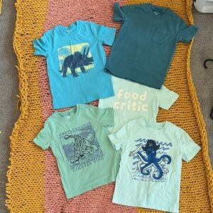 Lot of Boys Carter Tees (4T -like new!)